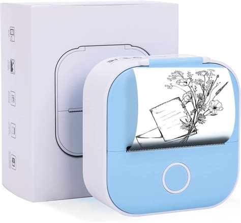 Phomemo Label Maker- T02 Sticker Printer Inkeless Printer Mini Printer Sticker Maker Bluetooth Thermal Pocket Printer for Study Notes, Stickers, Photos, DIY Printing, with 3 Rolls Paper, Green Visit the Phomemo Store 4. . Inkless sticker printer amazon